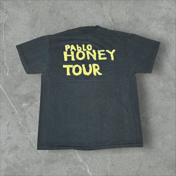 Vintage Radiohead Pablo Honey Tour Band Size Large Single Stitch Reprint T-Shirt - Picture 2 of 7